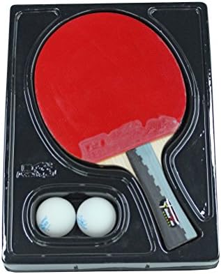 Double Fish Table Tennis Racket 1 PCS with 2 Ball Set 6A-C