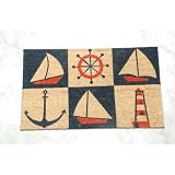 Coir Nautical Doormat