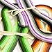 Juya Paper Quilling Set 720 Strips 36 Colors 54cm Length/strips 3/5/7/10mm Width Available (Paper Width 10mm)