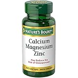 Nature's Bounty Calcium-Magnesiuim-Zinc, 100 Caplets