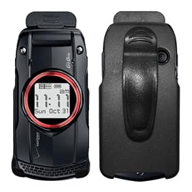 Cbus Wireless Holster Case w  Ratcheting Belt Clip for Casio G'zOne Hitachi Ravine C751 by 