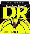 DR Strings DDT-65 Stainless Steel Bass Guitar Strings, Extra Heavy