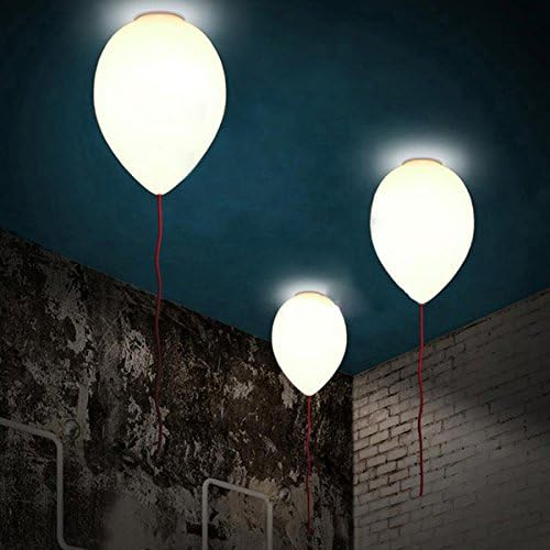Creative Modern Glass Balloon Ceiling Light Children Lamp Two Sizes