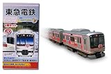 Bトレインショーティー4両セット東急電鉄 東横線 5050系 80周年記念ステッカー付き