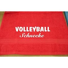 Volleyball Schnecke; Handtuch Sport