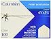 Columbian CO268 Invitation Envelopes, 4-3/8 x 5-3/4 Inches Ivory (Box of 100)