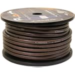 Cadence 4G30M-BLACK 4 Gauge 20 Foot Black Amp Power Wire w/ Cool Cable Technology (Cut from a 98 Foot Spool)