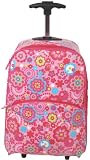 Wheeled Kids Luggage,Girls Rolling Upright Suitcase. Measures : 50x30x12cm. 20x12x5". Chip Chip Collection. Waterproof Exterior.