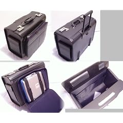 Trolley PILOTENKOFFER AKTENKOFFER mit Trolleyfunktion + Laptop vorfach!!