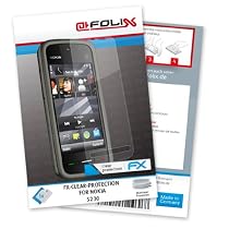 FoliX FX-Clear Displayschutzfolie für Nokia 5230 / Nokia5230 - Displayschutz kristallklar