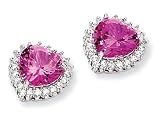 Cheryl M(tm) Sterling Silver Post Earrings