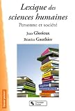 Lexique des sciences humaines : Personne et soci�t�
