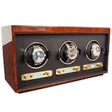 Wolf Designs 4537-10 Meridian Triple Watch Winder on sale