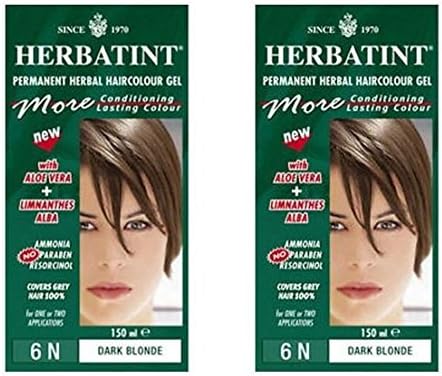 (2 PACK) - Herbatint 6N Dark Blonde | 150ml | 2 PACK - SUPER SAVER - SAVE MONEY