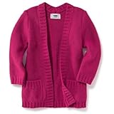 オールドネイビー OLD NAVY/ オープンフロントカーディーコート パーティースターピンク トップスカーディガン 3歳【並行輸入】