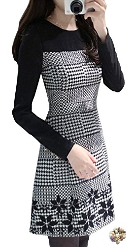 【ノーブランド品】 Sherry Glamレディースワンピース 大きいサイズ有 01-560(オリジナルチャーム付シュシュセット）