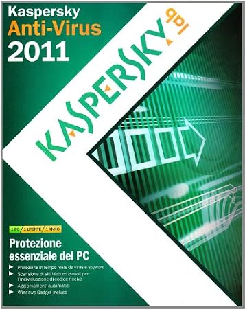 Kaspersky Anti-Virus 2011 - 1 desktop