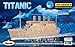 Puzzled, Inc. 3D Natural Wood Puzzle - Titanic