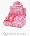 Lolli Heart Candles - 24 Pk Display