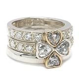 (フォリフォリ) FOLLI FOLLIE クローバー　リング　３ピースセット CLOVER RING/CLE/50 [並行輸入品] リング クローバー