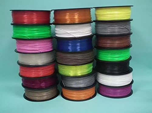 3D Printer Filament, Plastic 3D Printer Filament 3mm PLA [ABS Alternative] Makerbot, Rapman, 3DTouch, Printerbot, Ultimaker, Arcol, Lulzbot, J-Head Filament For 3D Printer - Universal 3D Printing Filament 1kg/2.2lb roll By Profilament