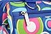 Sachi Insulated Fun Prints Lunch Tote, Blue Circles