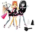 Monster High Fearless Y7297 Toralei & Meowlody & Purrsephone