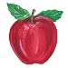 Wallies 12104 Red Apple Wallpaper Cutout