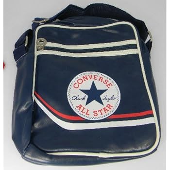 Converse - 1 Sacoche bandoulière Bag-Chuck Taylor Retro - Bleu marine - 20x25cm Converse - 1 Sacoche bandoulière Bag-Chuck Taylor Retro - Bleu marine - 20x25cm