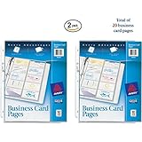 Avery Business Card Pages, Pack of 10 (76009) (2)