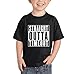 HAASE UNLIMITED Straight Outta Timeout T-Shirt (Black, 5T)