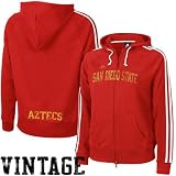 San Diego State Aztecs Fleece : adidas San Diego State Aztecs Ladies Scarlet College Town Full Zip V