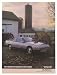 1986 Subaru Turbo XT Father Son Farm Print Ad