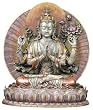 Avalokiteshvara Figurine - Cold Cast Resin - 10'' Height Avalokiteshvara Figurine - Cold Cast Resin - 10'' Height