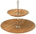 WMF Etagere Club 2-Tiered Natural Wood Serving Tray