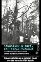 Democracy and Green Political Thought (European Political Science)