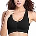 lethmik Women's Wireless Seamless Sports Bra With Removable Pads