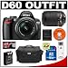 Nikon D60 Digital SLR Camera with 18-55mm AF-S VR Zoom Lens + Nikon 55-200mm AF-S VR Zoom Lens + 16GB SD Card + EN-EL9 Battery + Case + Cameta Bonus Accessory Kit
