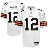 Reebok Cleveland Browns Colt McCoy Replica White Jersey Medium