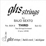 GHS BSX3 Bajo Sexto Guitar String Pair - B000RMFFI8