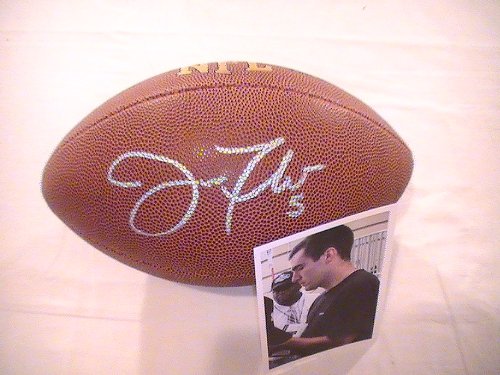 Joe Flacco - Baltimore Ravens Signed Autographed Football Coa