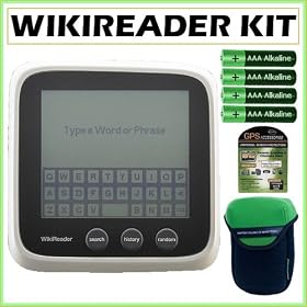 WikiReader Pocket Wikipedia + Accessory Kit