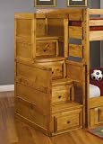 Coaster Rustic Bunk Bed Stairway Chest