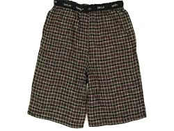 Perry Ellis Men's Plaid Flannel Shorts