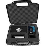 STURDY Portable Pico Projector Carrying Hard Case with Diced Foam fits AAXA P5 , P300 , P700 , P4X , IVATION , Philips , Brookstone Portable Projectors, Mini Tripod , Charger , and Small Accessories