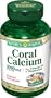Nature's Bounty Coral Calcium Plus Vitamin D and Magnesium, 1000mg, 120 Capsules (Pack of 2)
