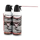 Innovera&reg; Compressed Gas Duster, Two 10oz Cans per Pack