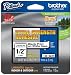 Brother extra strength Tape, Black on White, 12mm (TZeS231)