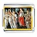 Botticelli Primavera Art Italian Charms Bracelet Link