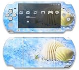 Summer Shell Decorative Protector Skin Decal Sticker for Sony Playstation PSP 1000 Portable System